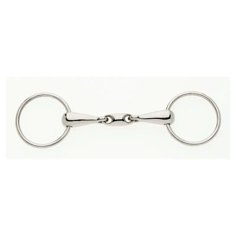 Lorina Loose Ring Snaffle With Lozenge in Silver
