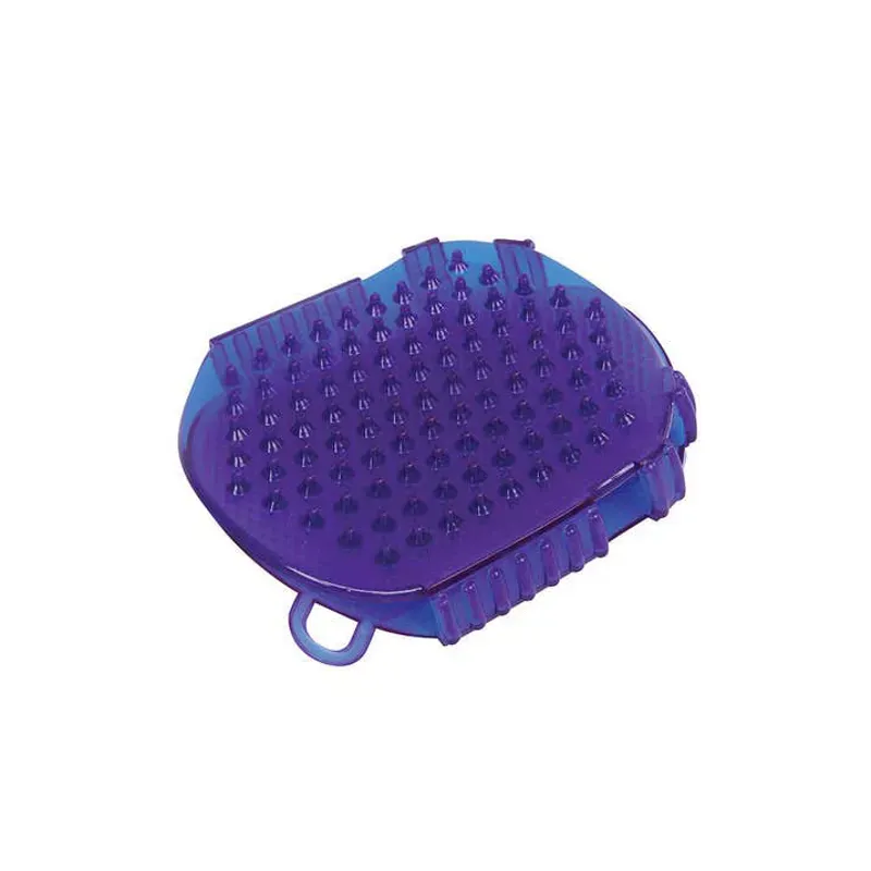 Roma Glitter Double Sided Massage Mitt in Purple