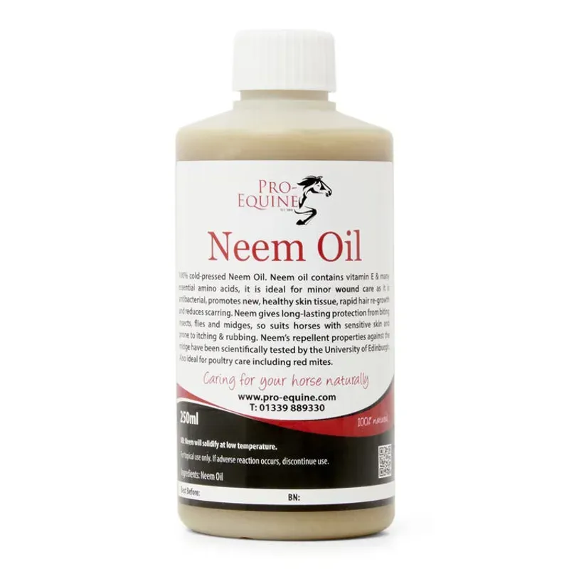 Pro-Equine Neem Oil in White