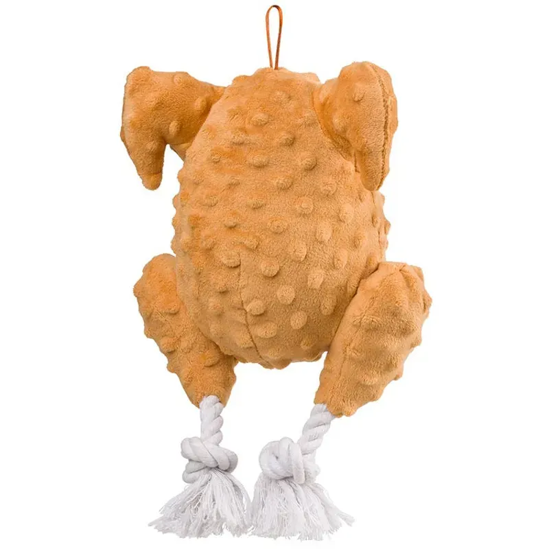 House Of Paws Christmas Rope Toy in Roast Turkey
