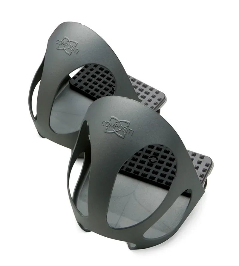 Compositi Childs Matrix Stirrup Treads in Black