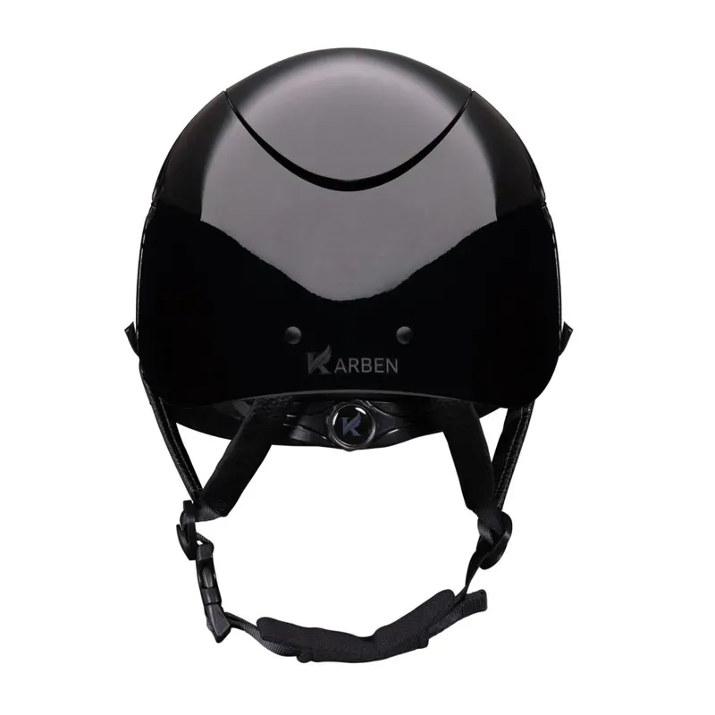 Karben Alina Ellipse Riding Hat BLK/ROSE GOLD 52-54cm-2