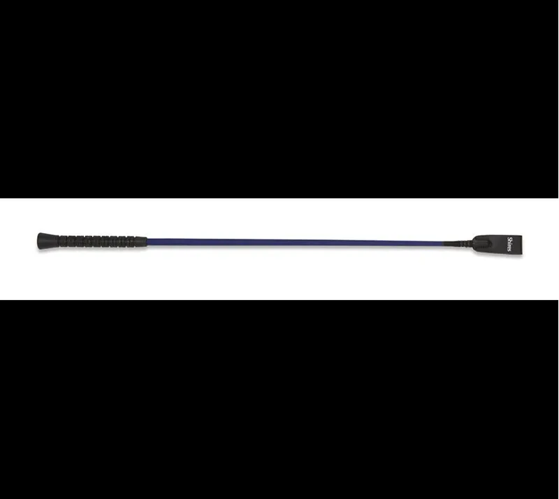 Shires 26.5 Inch Plain Stem Whip In Navy