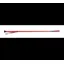 Shires 26 Inch Thread Stem Whip In Red