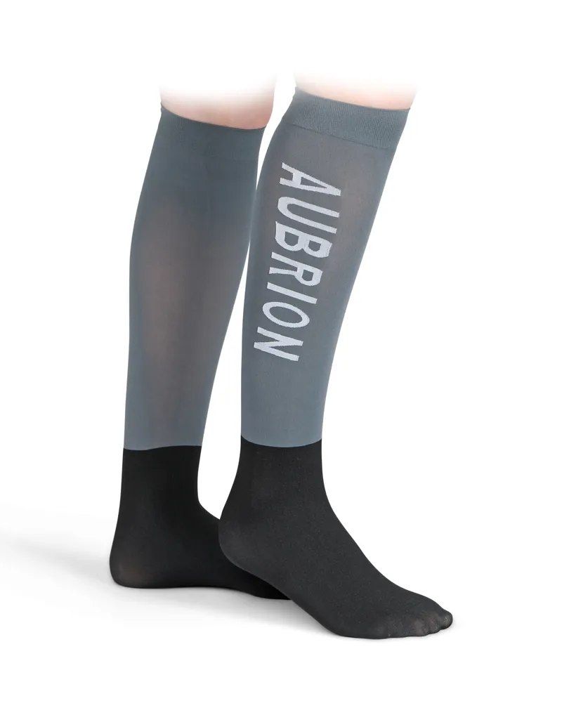 Aubrion Abbey Socks in Grey