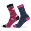 Aubrion Bamboo 2 Pack Ankle Socks in Horse