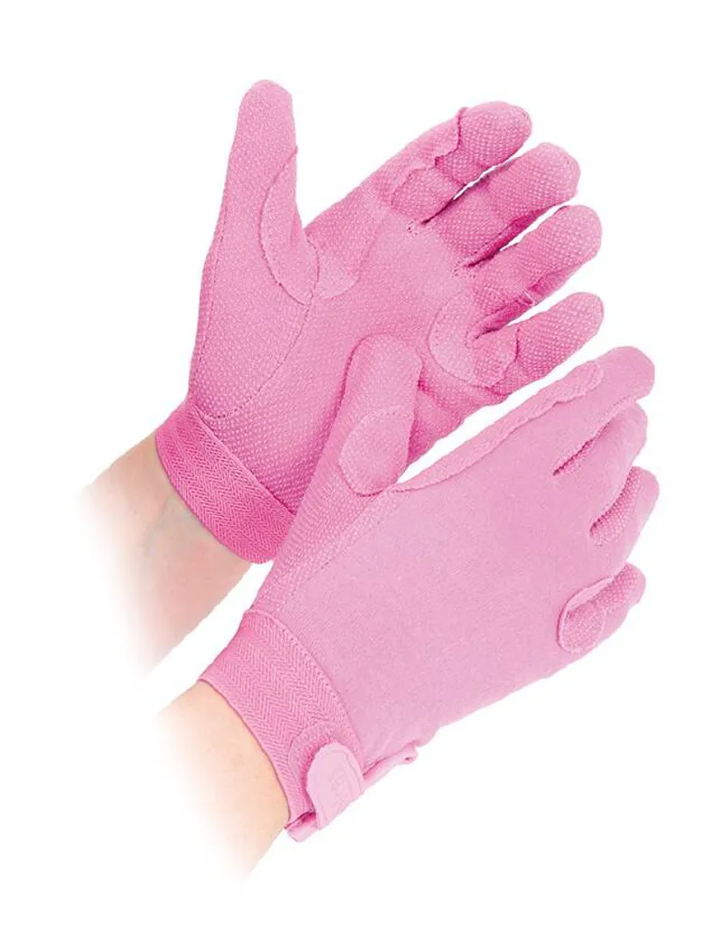 Shires Childs Newbury Gloves In Pink