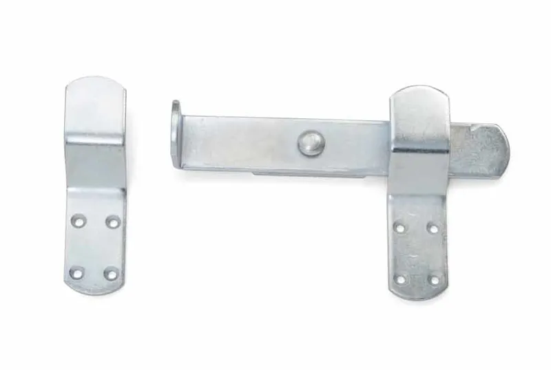 Shires Metal One Size Kick Over Door Bolt