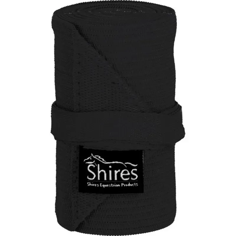 2 Pièces Bandages De Jambe Arrière De Cheval Bleu Marine, Protection De