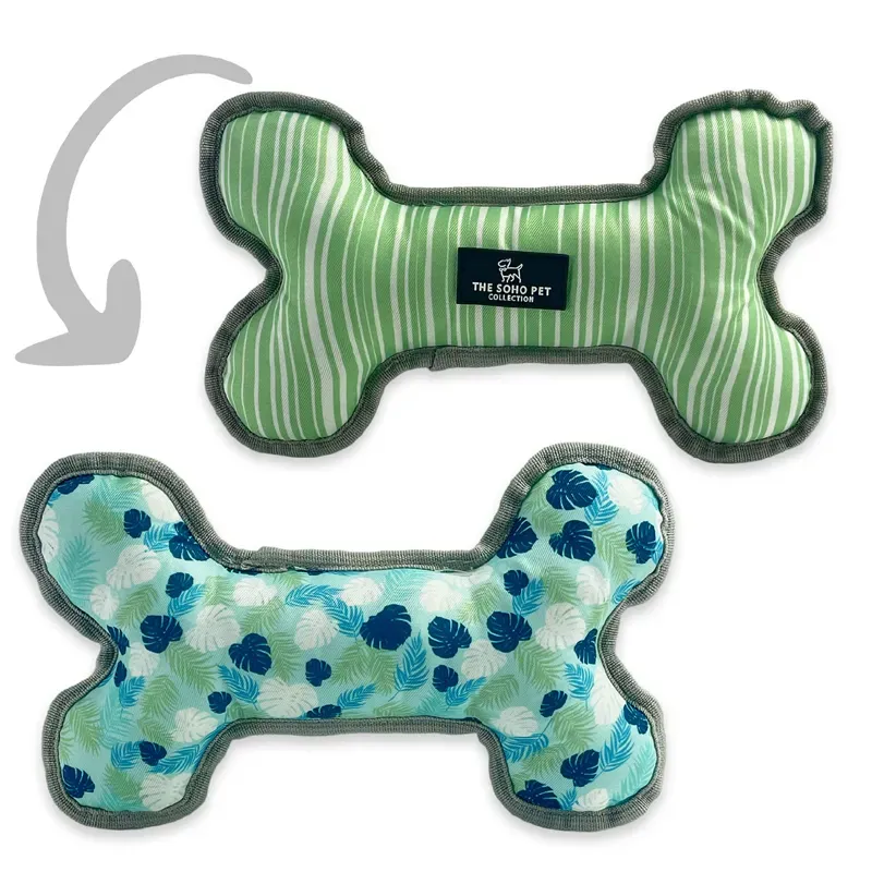 Ancol Soho Pet Bone Toy in Green
