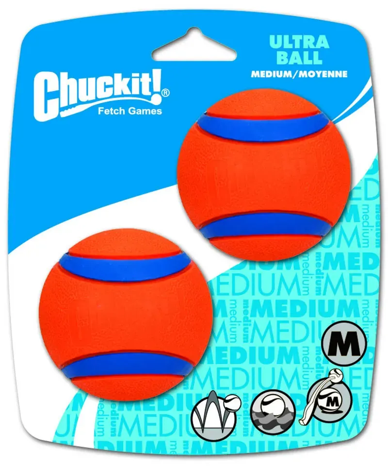 Chuckit Ultra Ball Medium - Twin Pack