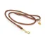 Digby and Fox Rolled Leather Dog Lead in Tan