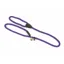 Digby and Fox Rope Slip Dog Lead in Purple