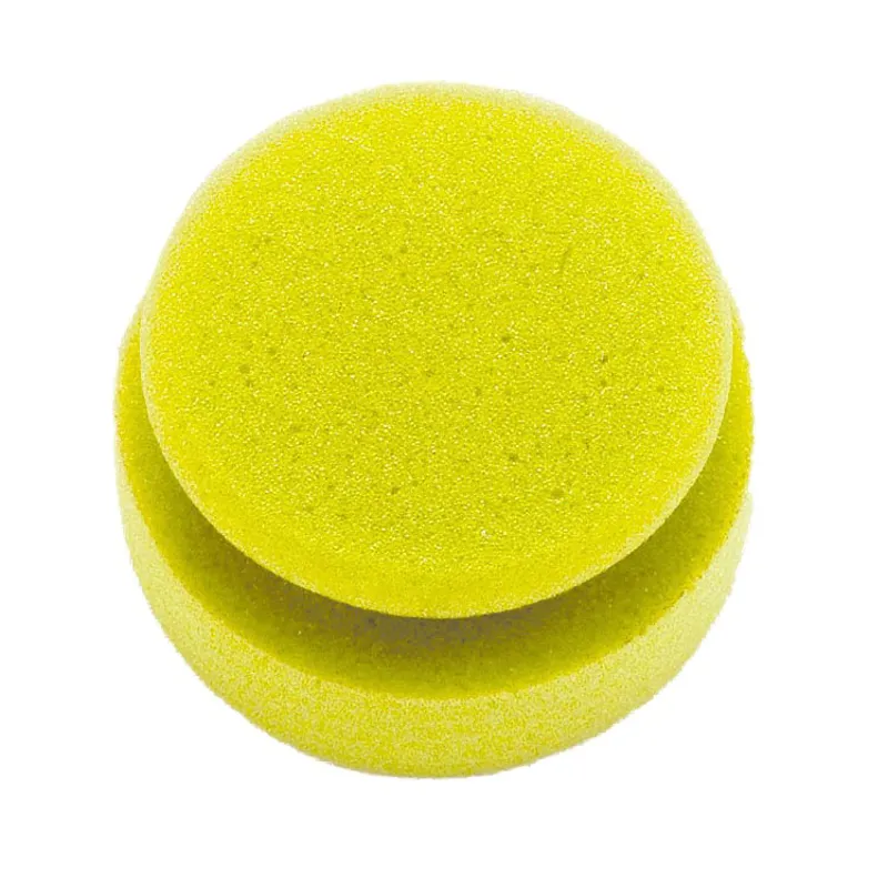 Lincoln Horse Care Accessories Circular Grip Sponge in Yellow