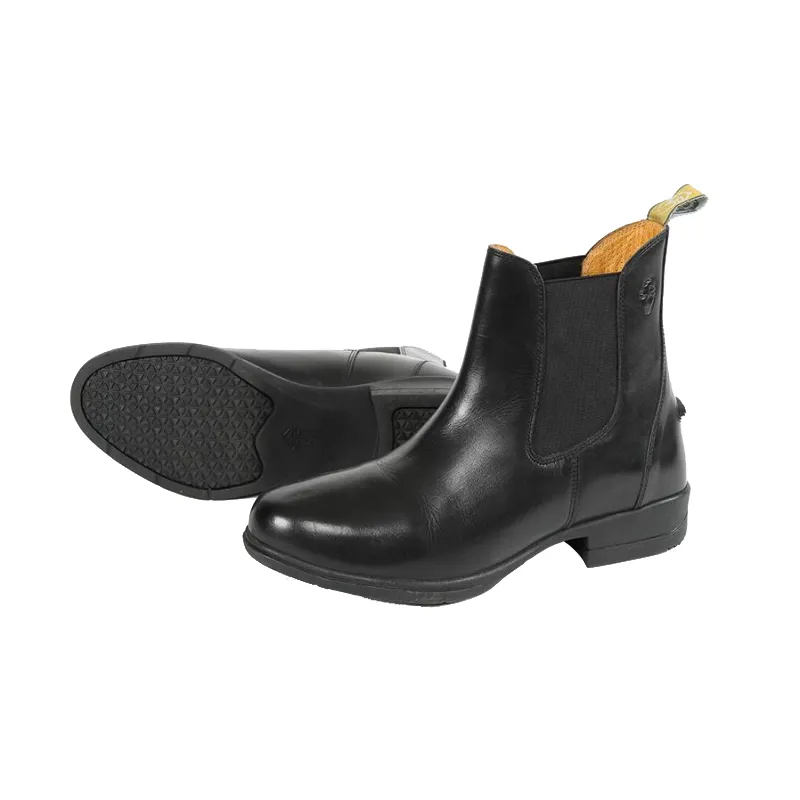 Moretta Lucilla Leather Jodhpur Boots BLACK 10/28