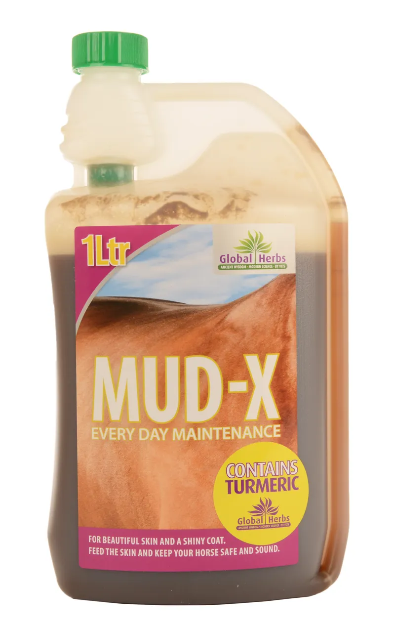 Global Herbs 1lt Mud-X Syrup in Brown