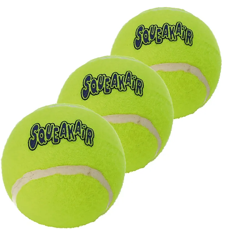 Kong Air Squeaker Tennis Ball x3
