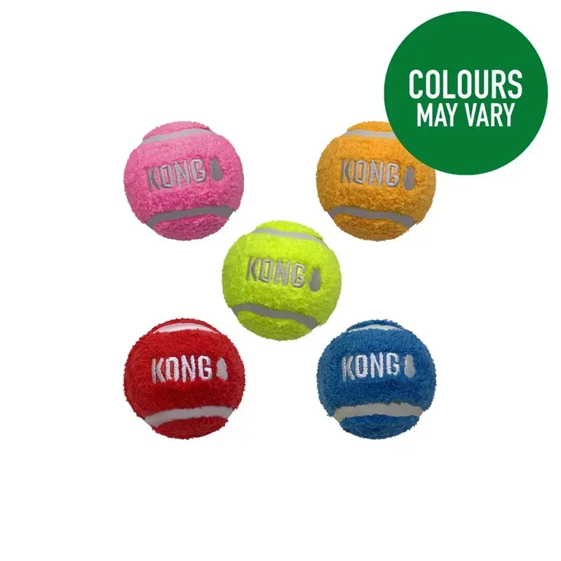 KONG Medium Sport Softies Ball in Assorted Colours