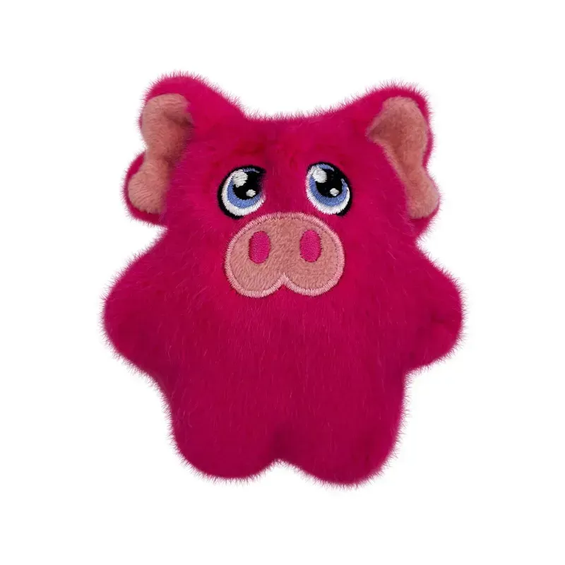 KONG XSmall Snuzzles Mini Pig Toy in Pink