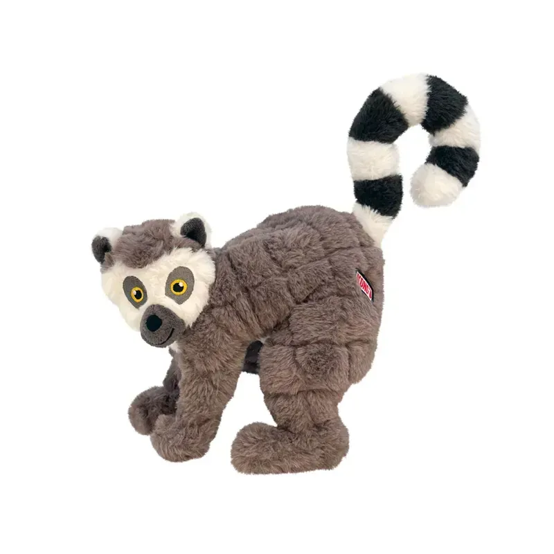 Kong Medium Scampers Lemur Dog Toy in Brown