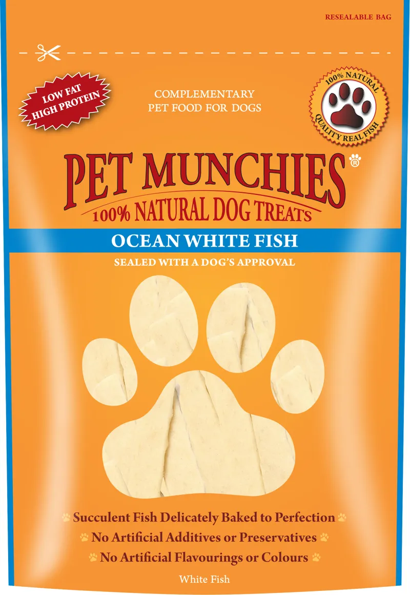 Pet Munchies 100 gm Ocean White Fish