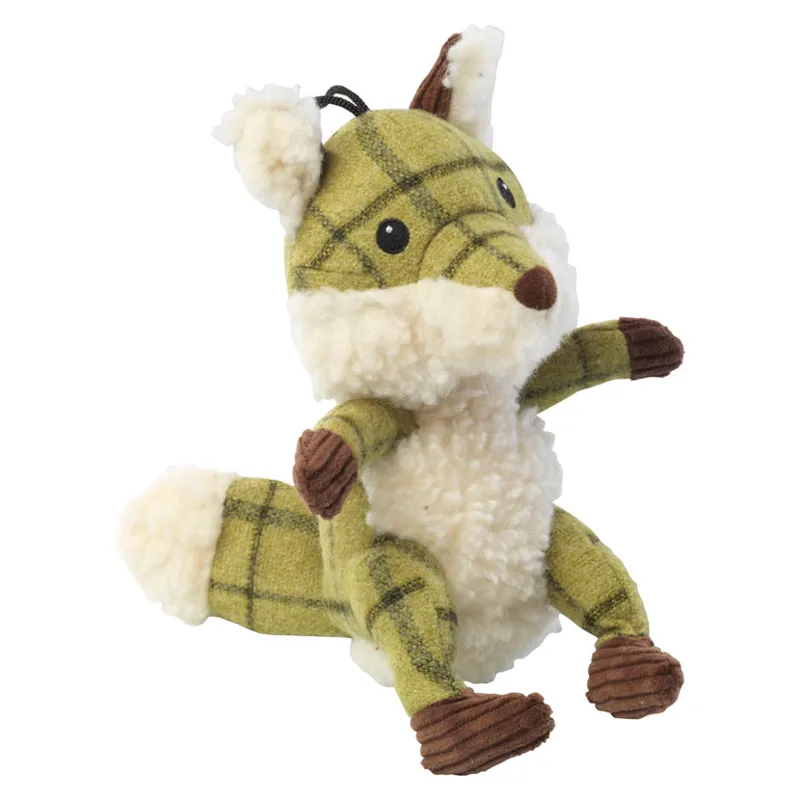 House of Paws Tweed Plush Toy - Fox