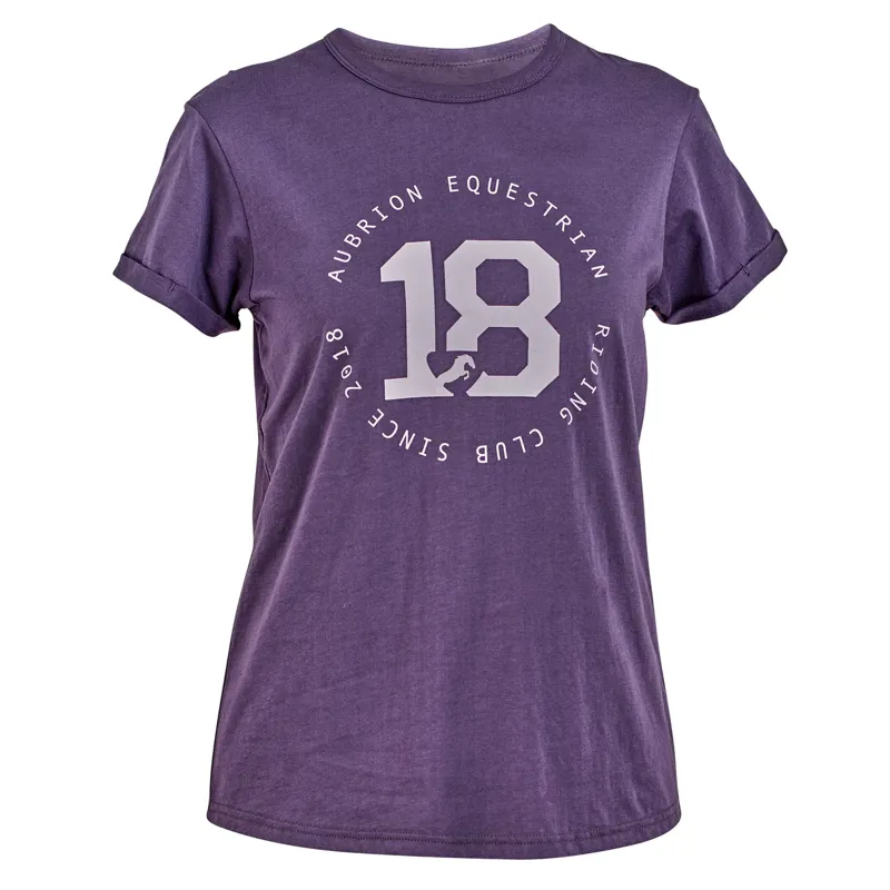 Aubrion Repose T- Shirt PURPLE