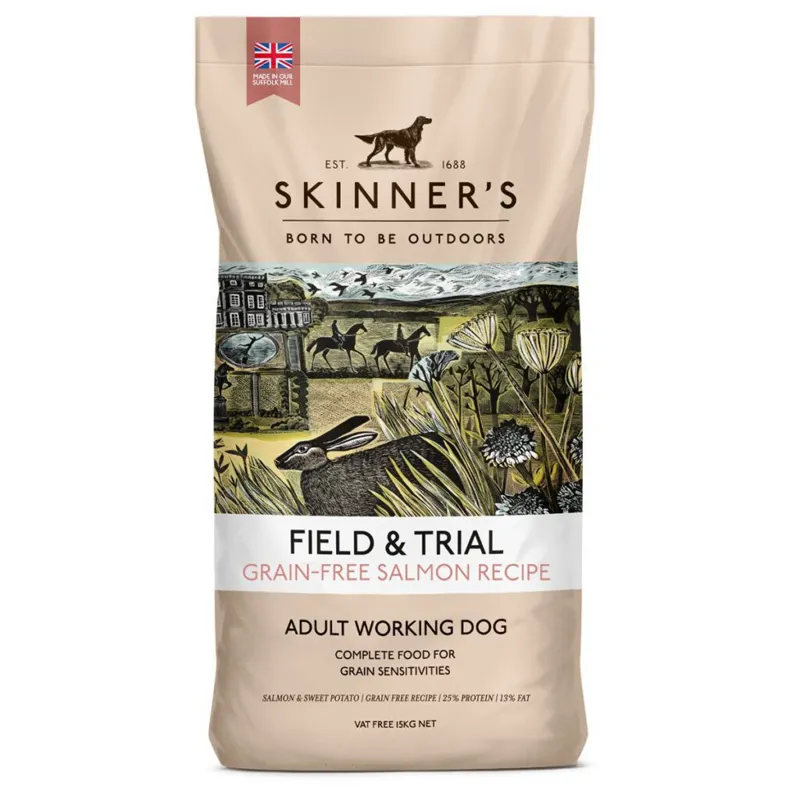 Skinners Field and Trial Grain Free Salmon 15kg