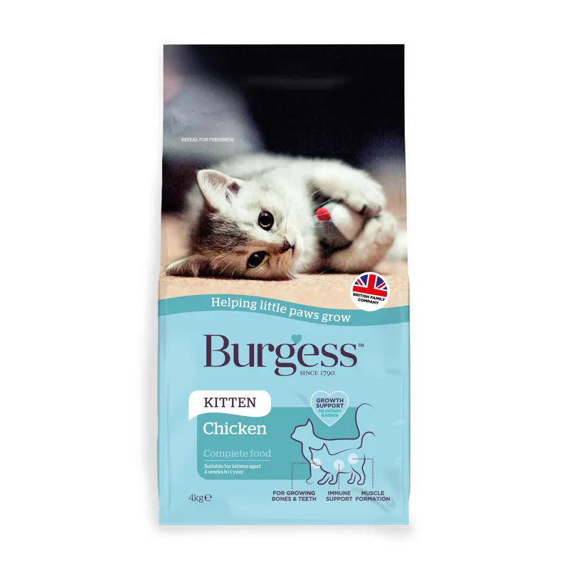 Burgess Kitten Chicken 4kg