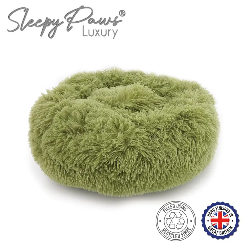 Ancol Plush Donut Bed 50cm - Sage
