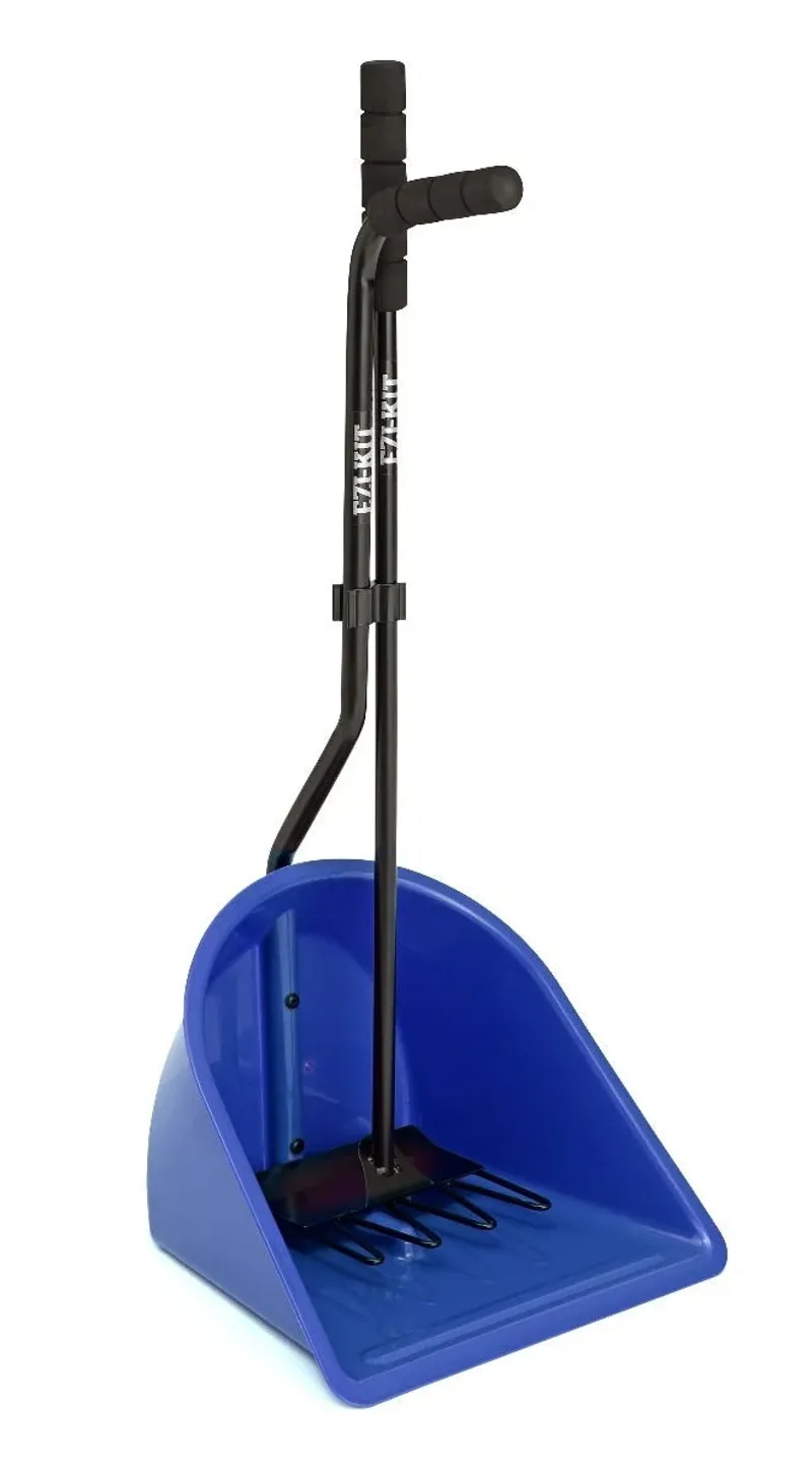 EZI-KIT Manure Scoop BLUE single