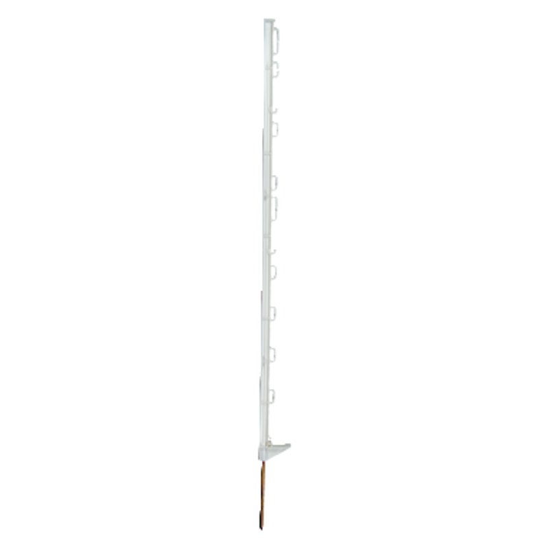 Hotline 105cm White Fence Post - Pack of 10