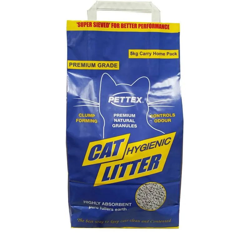 Pettex Premium Fullers Earth Clumping Cat Litter 5kg