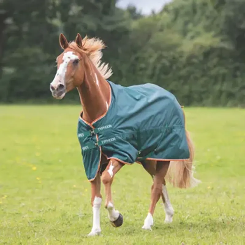 Typhoon Lite 0 Fill Green Turnout Rug 
