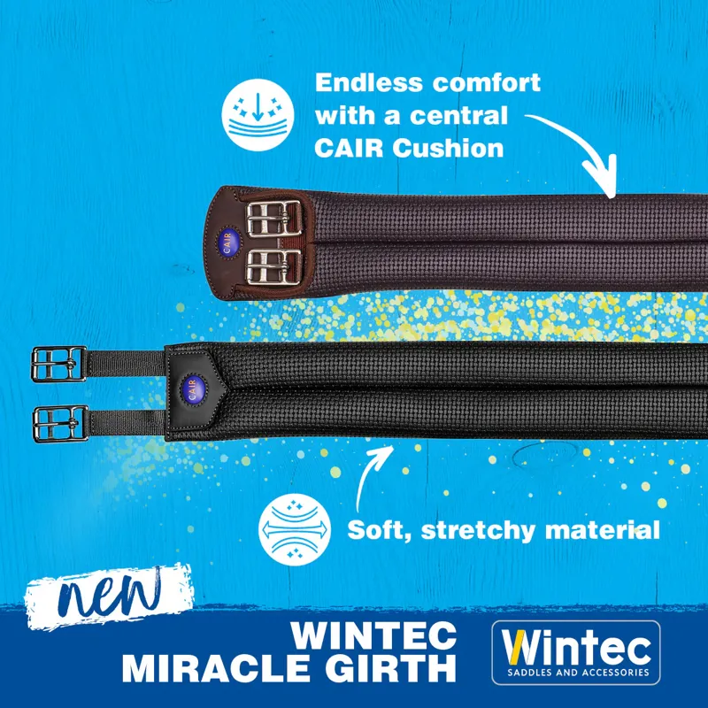 Wintec Miracle Girth Brown-3