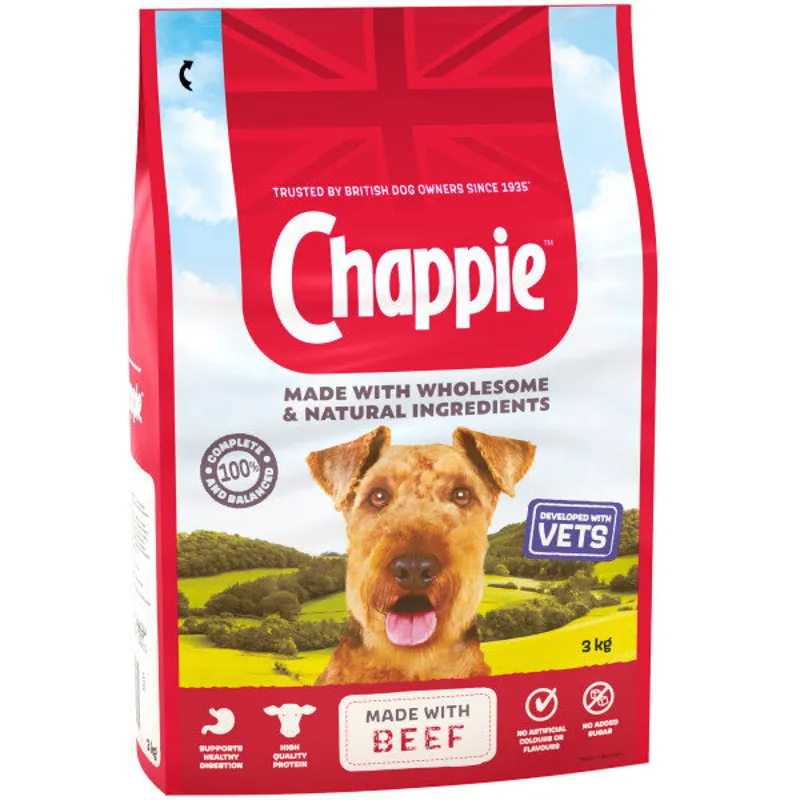 Chappie Dry with Beef and Cereal