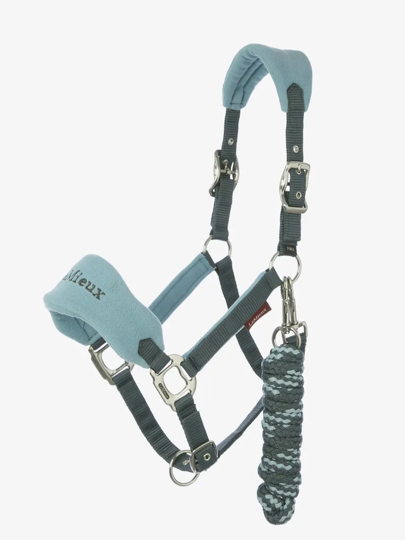 LeMieux Vogue Headcollar and Leadrope Petrol