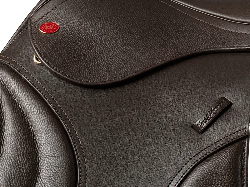 Kent and Masters S Series Jump Saddle Brown 17.5-1