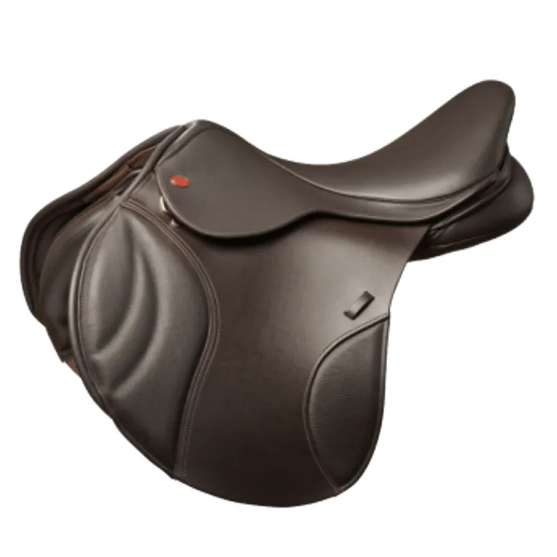 Kent and Masters S Series Jump Saddle Brown 17.5