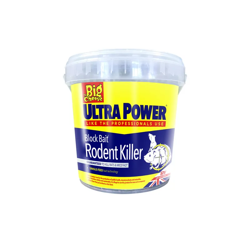 STV International The Big Cheese Rat Killer Station Refill Bucket